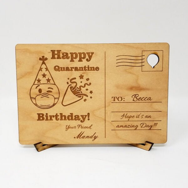 Personalized Wooden Postcards for Birthdays, Holidays, and Annviersaries - Image 16