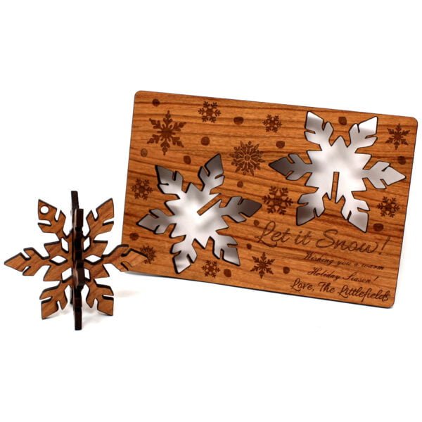 3D Personalized Wooden Postcards for Birthdays, Holidays, and Anniversaries - Image 5