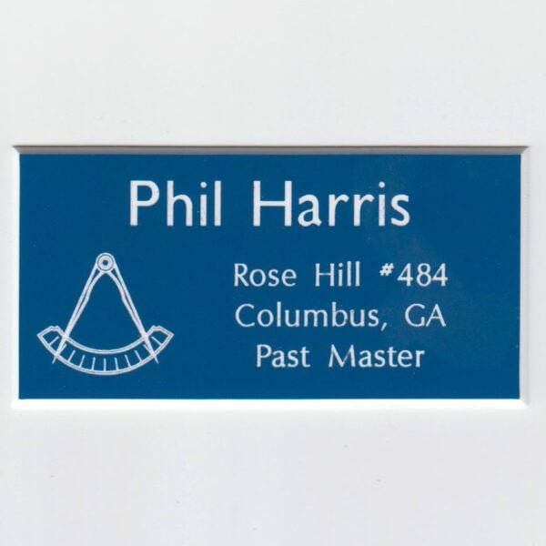 Masonic Past Master Rose Hill