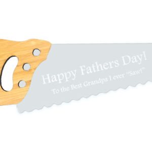 Decorative Fathers Day Acrylic Saw
