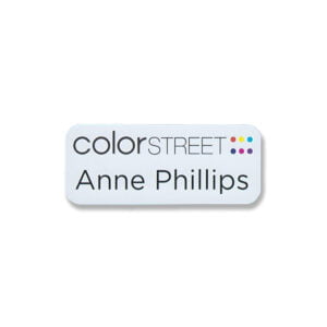 Color Street Name Tags with Names
