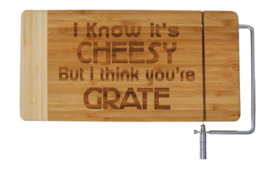 Custom Cheese Board with Slider