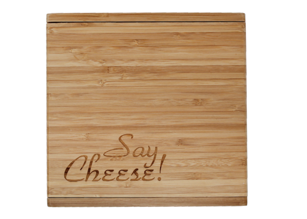 Custom Cheese Cutter in Box with 4 Utensils - Image 3