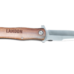 Personalized Pocket Knife  1-1/4 x 4-1/2