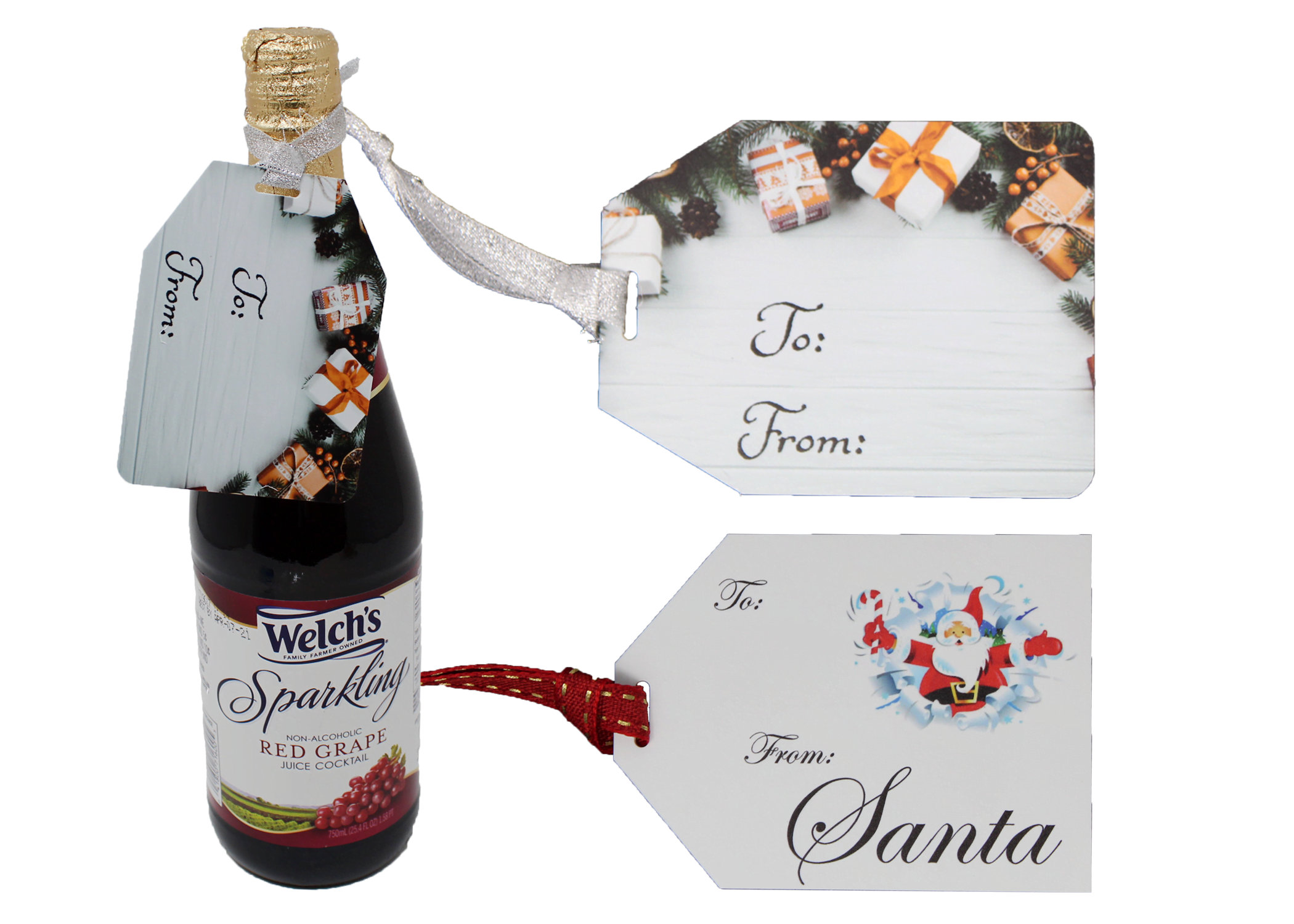 Premium Personalized To From Tags