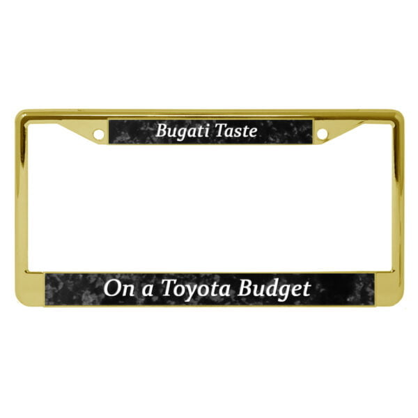 Standard Customized License Plate Frames - Image 12