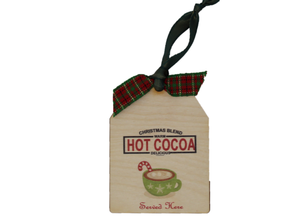 Premium Wooden Christmas Ornament Tags - Image 5