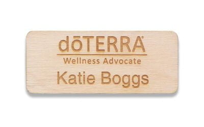 doTERRA Standard Wooden Name Tags