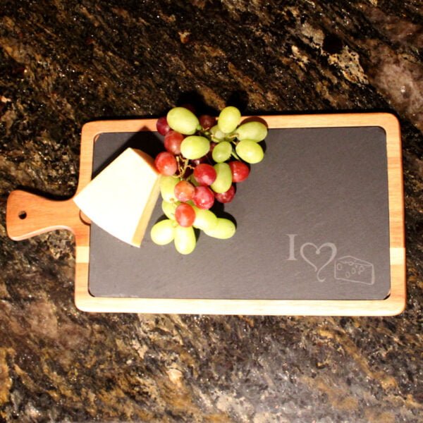 Custom Slate Cheese Paddle 13.5" X 7" - Image 3