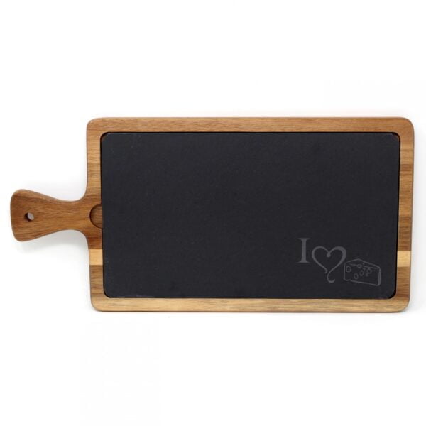 Custom Slate Cheese Paddle 13.5" X 7" - Image 2