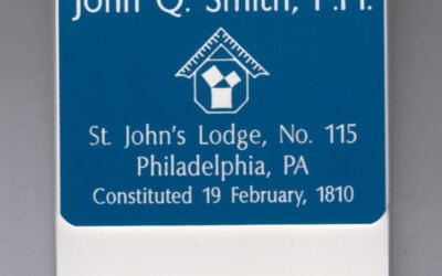 St. John’s Lodge, No. 115 – Past Masters