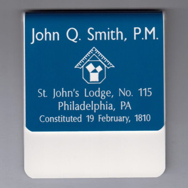 St. John's Lodge, No. 115 - Past Masters