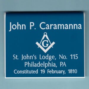 St. John's Lodge, No. 115 - Mason Tags