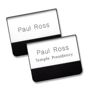 LDS Temple Name Tags - Pocket