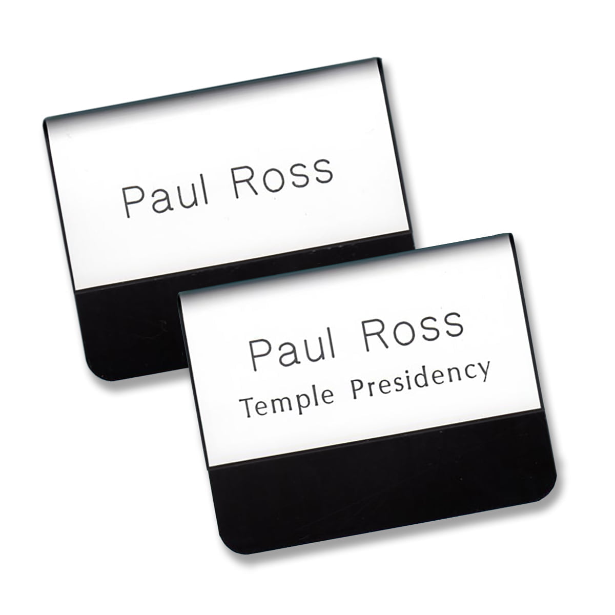 LDS Temple Name Tags - Pocket