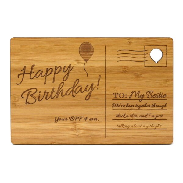 Personalized Wooden Postcards for Birthdays, Holidays, and Annviersaries - Image 8