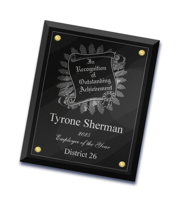 Recognition Scroll Plaque - Image 4