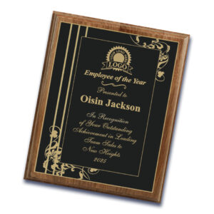 Employee of The Month/Year Plaque