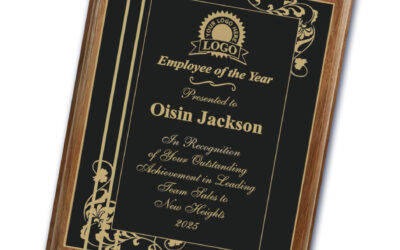Employee of The Month/Year Plaque