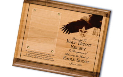 Engraved Plaque With Photo