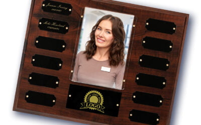 Perpetual Plaque with Photo and Metal Plates