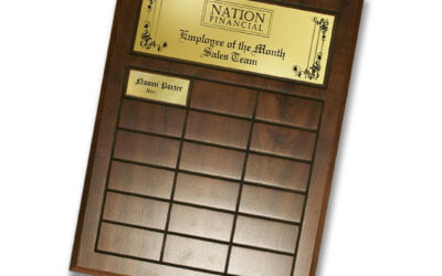 Perpetual Wood Plaque