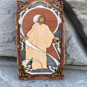 Wooden Christus Plaques and Wall Art - Nouveau Christus
